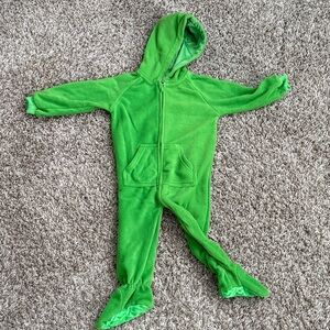 Green Kids One Piece Costume